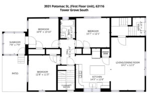 3931 Potomac - 1st Floor - Furnished - 32