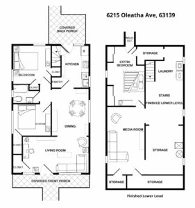 6215 Oleatha Staged - 42 - Floorplan